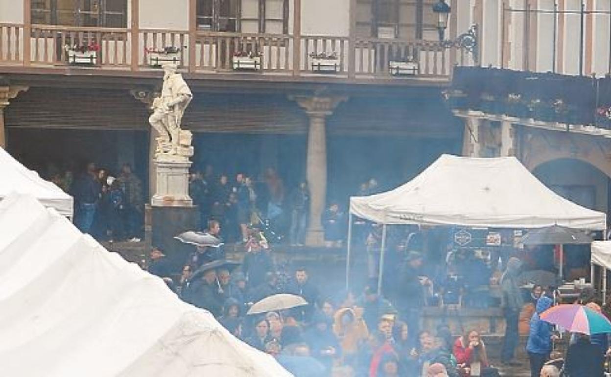 La agresión se produjo en plenas fiestas en Getaria.