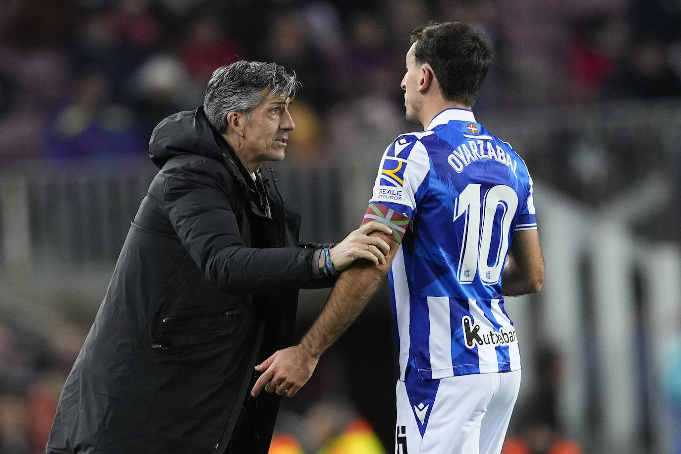 Fotos: Derrota de la Real ante el Barcelona