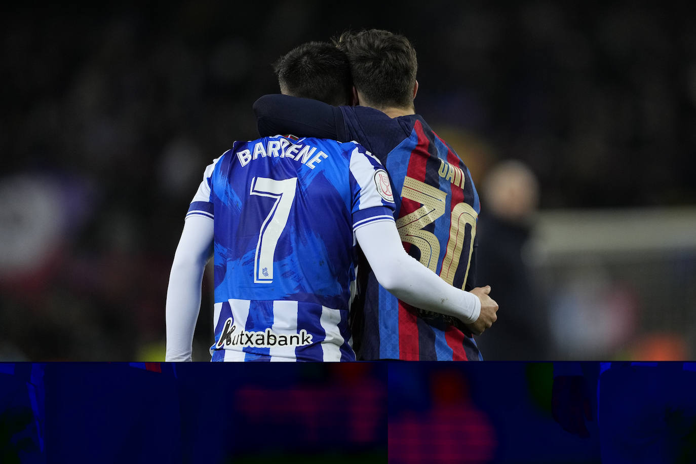 Fotos: Derrota de la Real ante el Barcelona