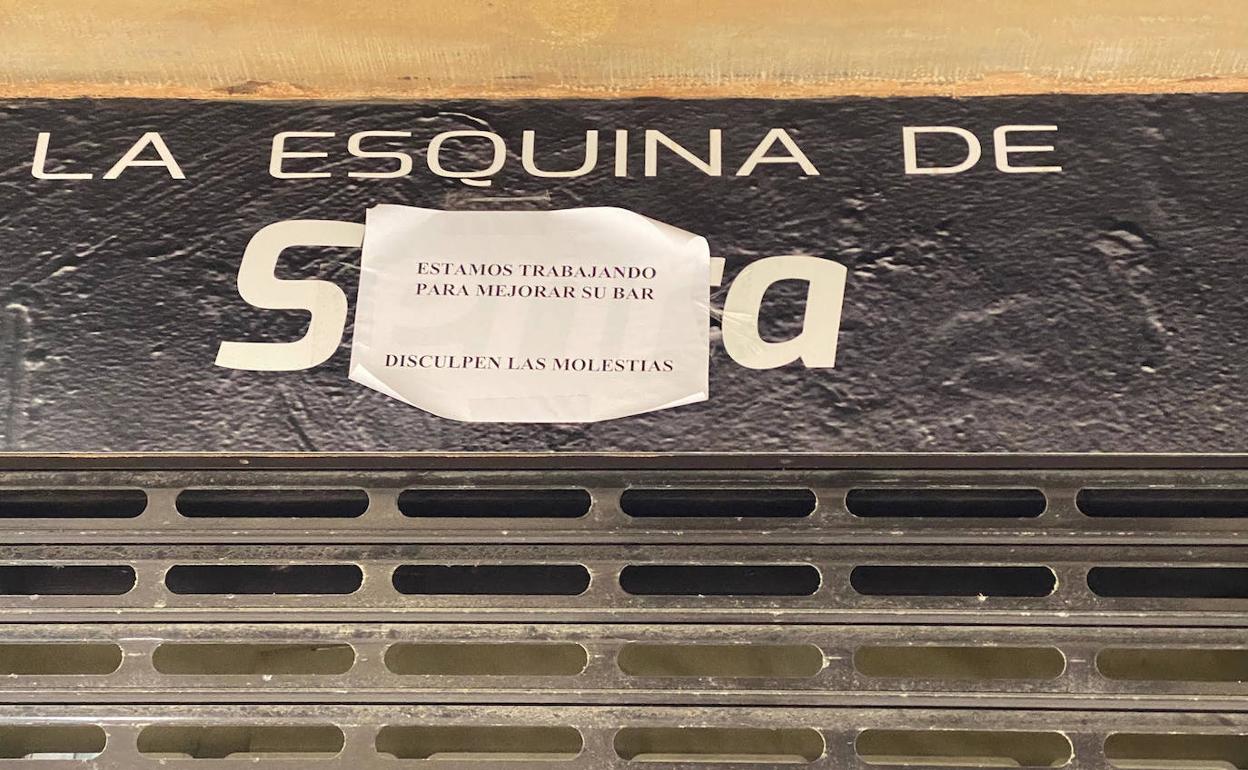 La Esquina del Senra, cerrado.