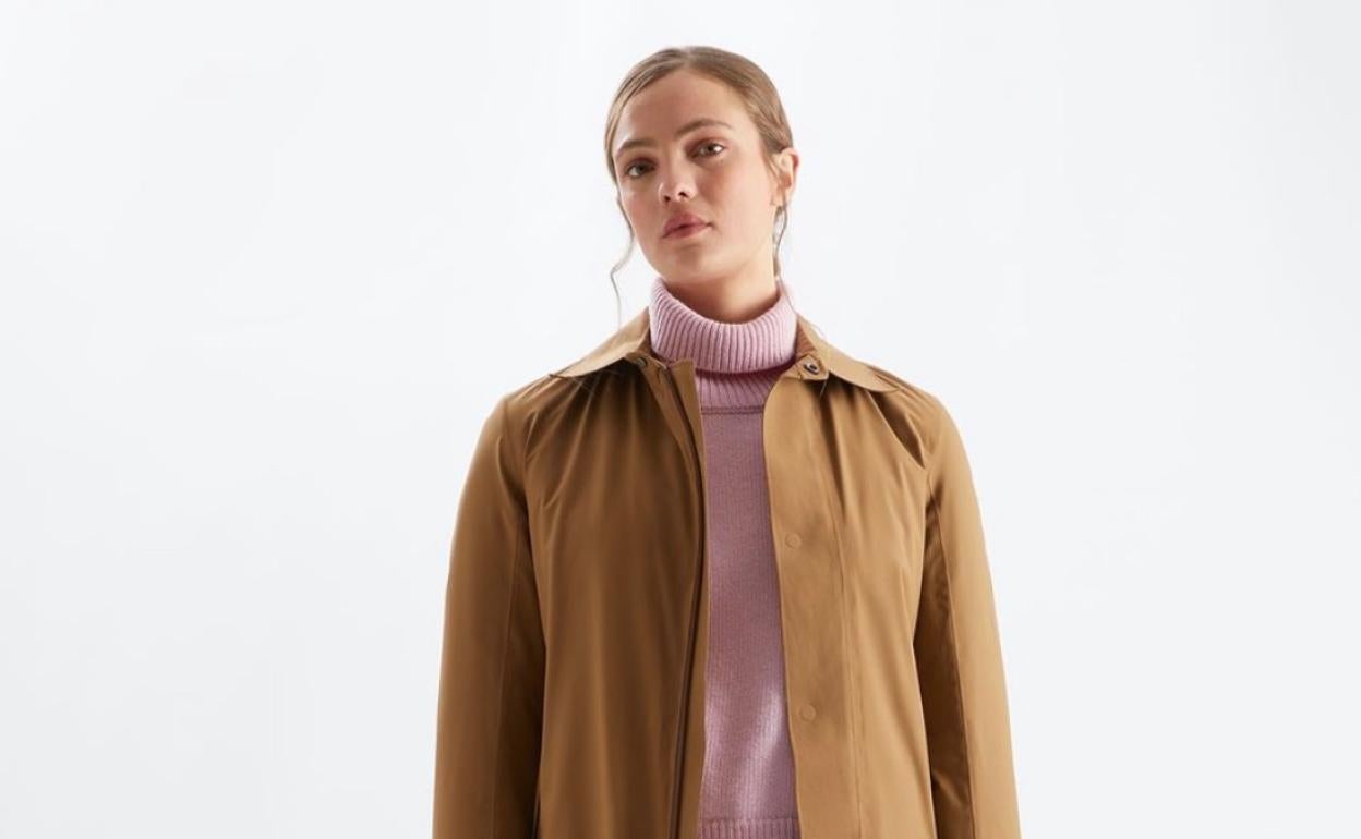 La gabardina perfecta con sello donostiarra