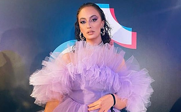 Marta Camin en los premios Tik Tok/