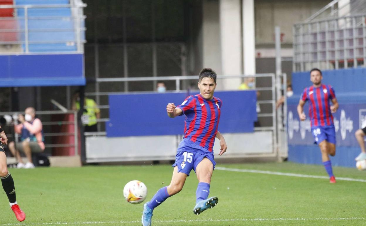 Álvaro Tejero se lesionó ante el Leganés. 