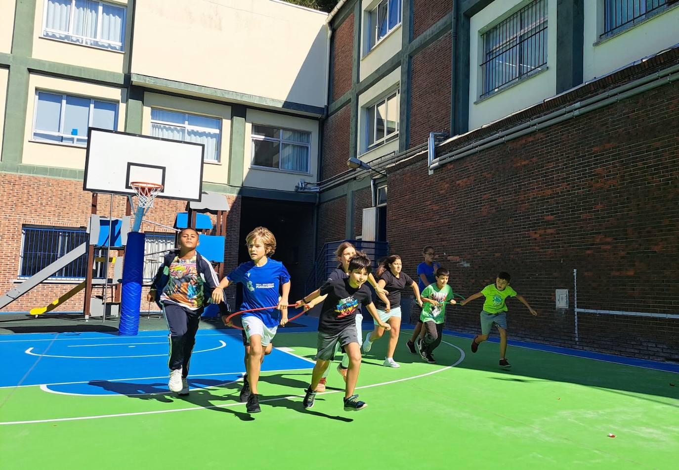 Fotos: Ezagutu La Salle San Luiseko ikasleak