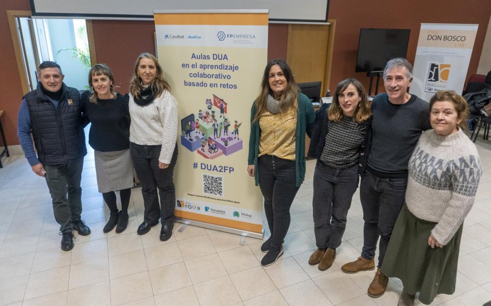 Asistentes a la presentación del proyecto en Don Bosco. 