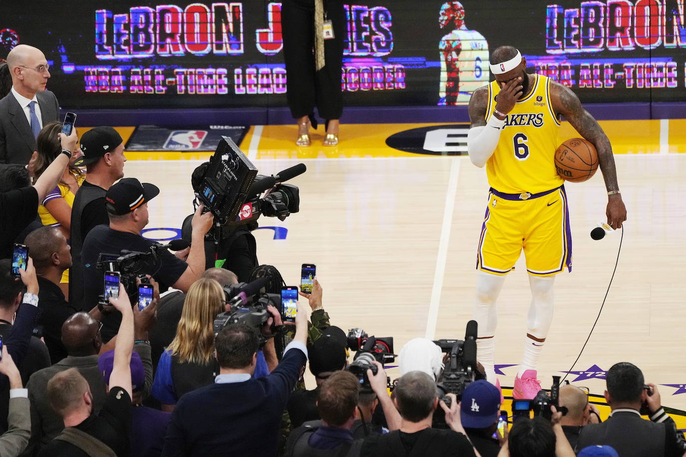 Fotos: Lebron James ya es el máximo anotador de la historia de la NBA