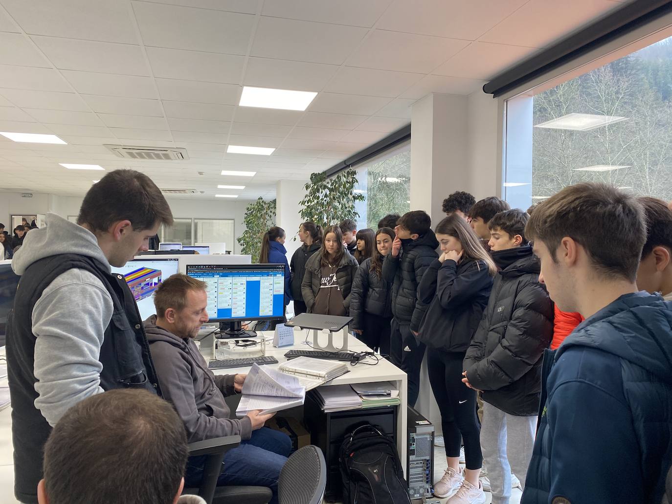 Fotos: Ezagutu Tolosako Herrikideko ikasleak