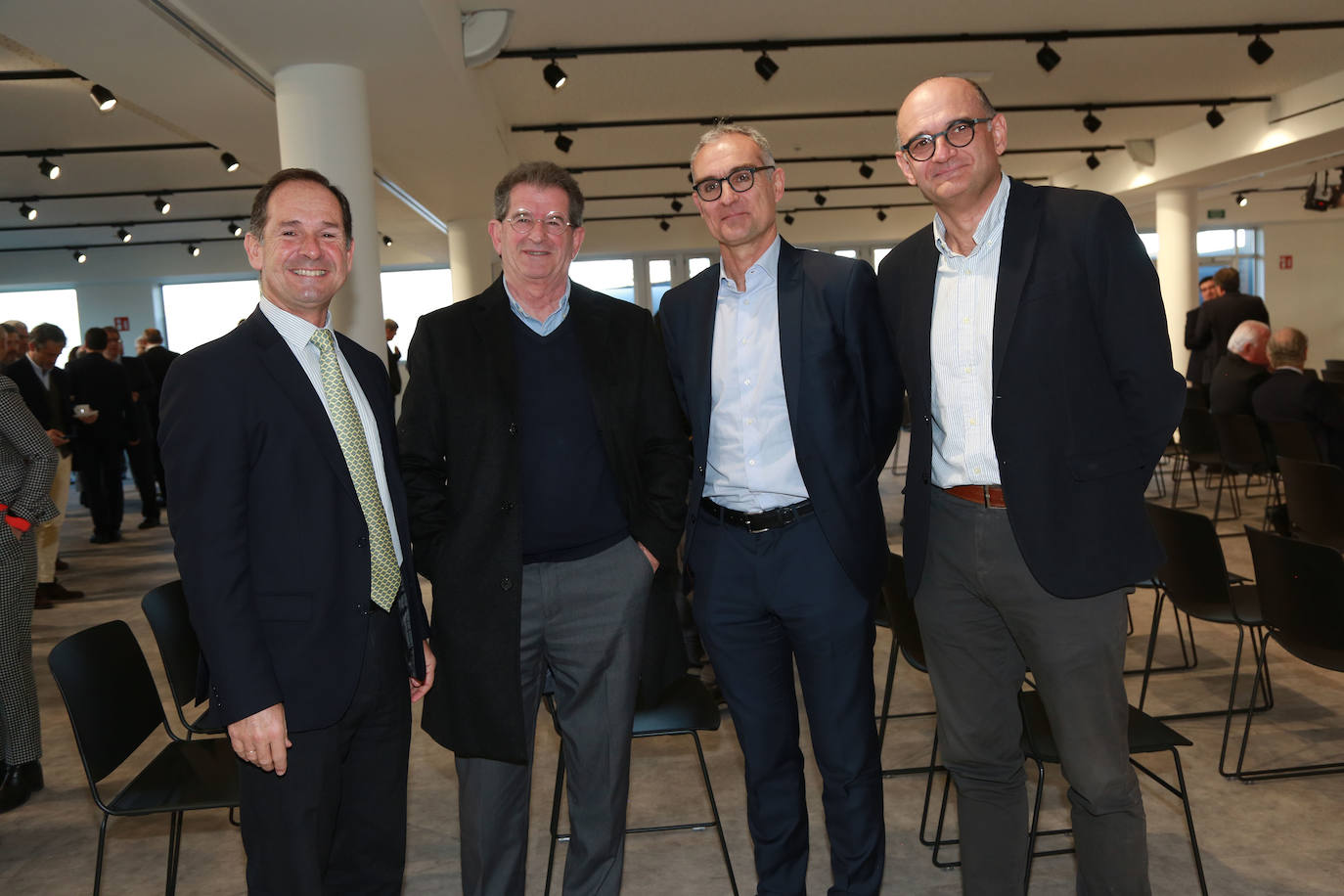 Jesús Alaba (Eurogap), Matías Jiménez (Gestión de Medios), Iñaki Alaba (Esferalia) y Jon Paul Aizarna (Gestión de Medios).
