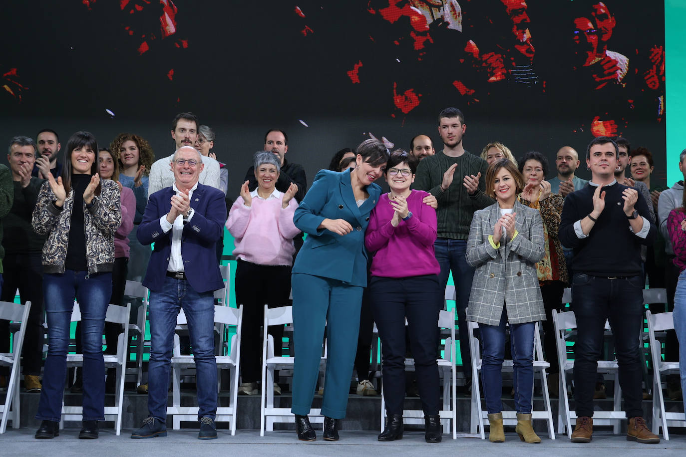 Fotos: Presentación de la candidatura de Izagirre a la Alcaldía de San Sebastián