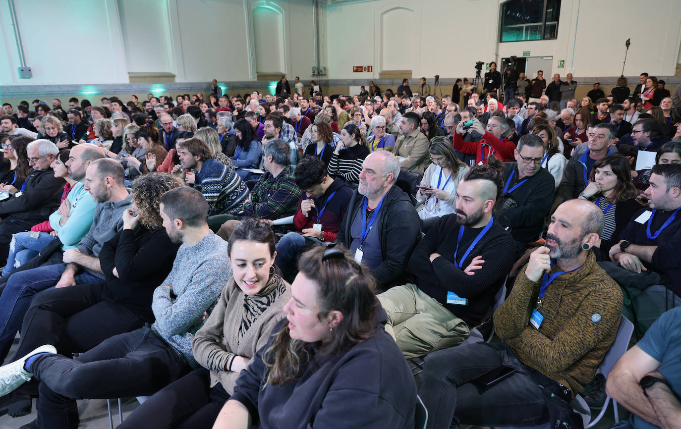 Fotos: Presentación de la candidatura de Izagirre a la Alcaldía de San Sebastián