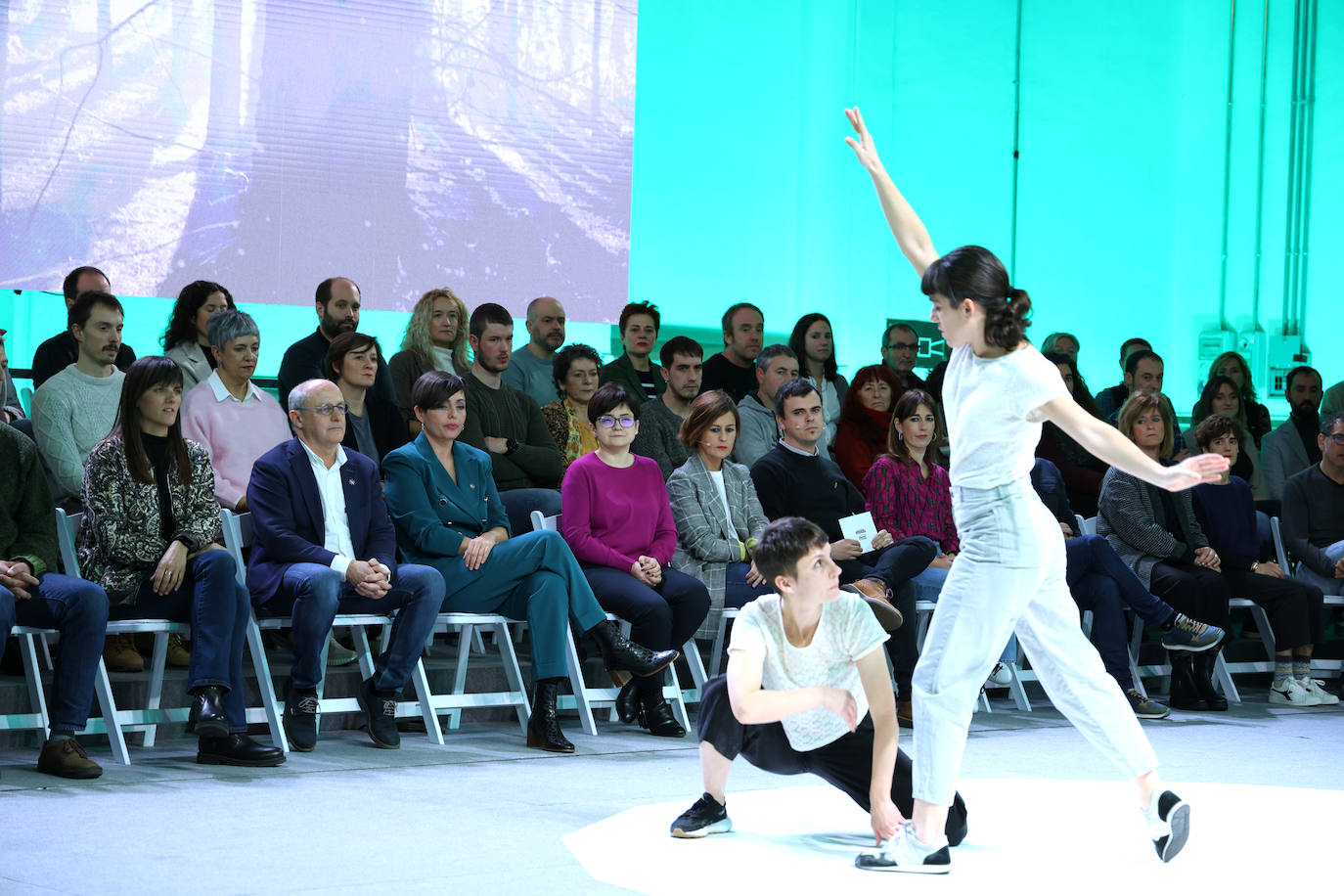 Fotos: Presentación de la candidatura de Izagirre a la Alcaldía de San Sebastián