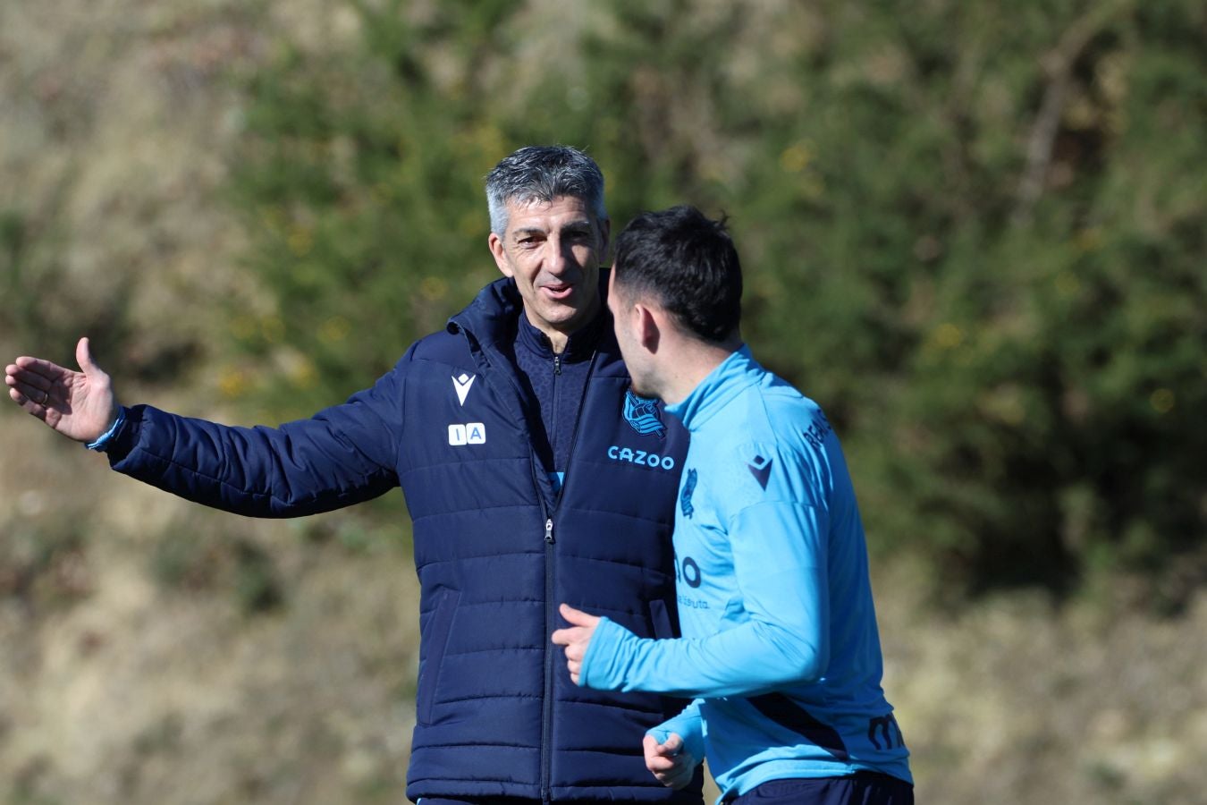 Fotos: La Real se ha entrenado este domingo en Zubieta