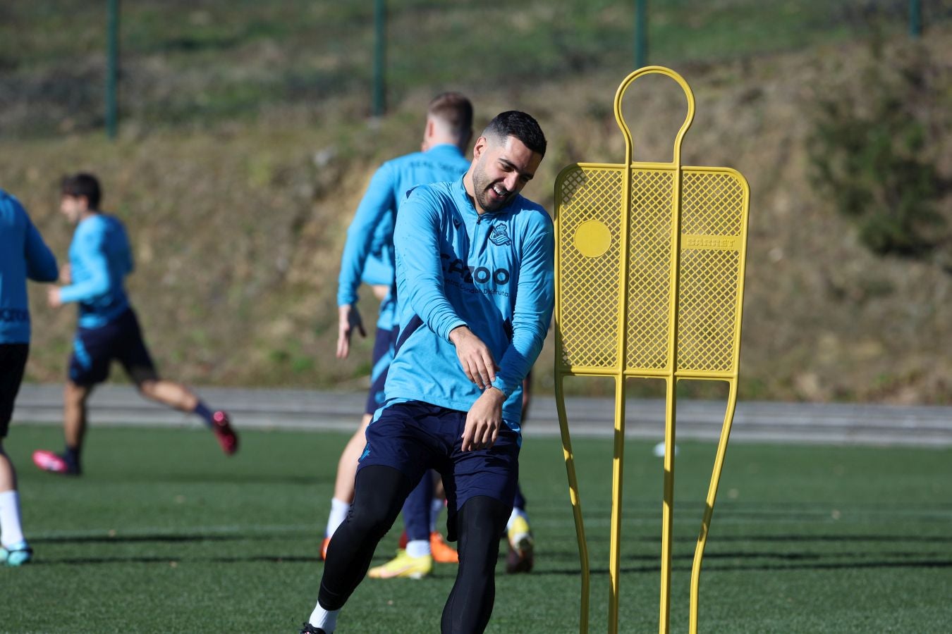 Fotos: La Real se ha entrenado este domingo en Zubieta