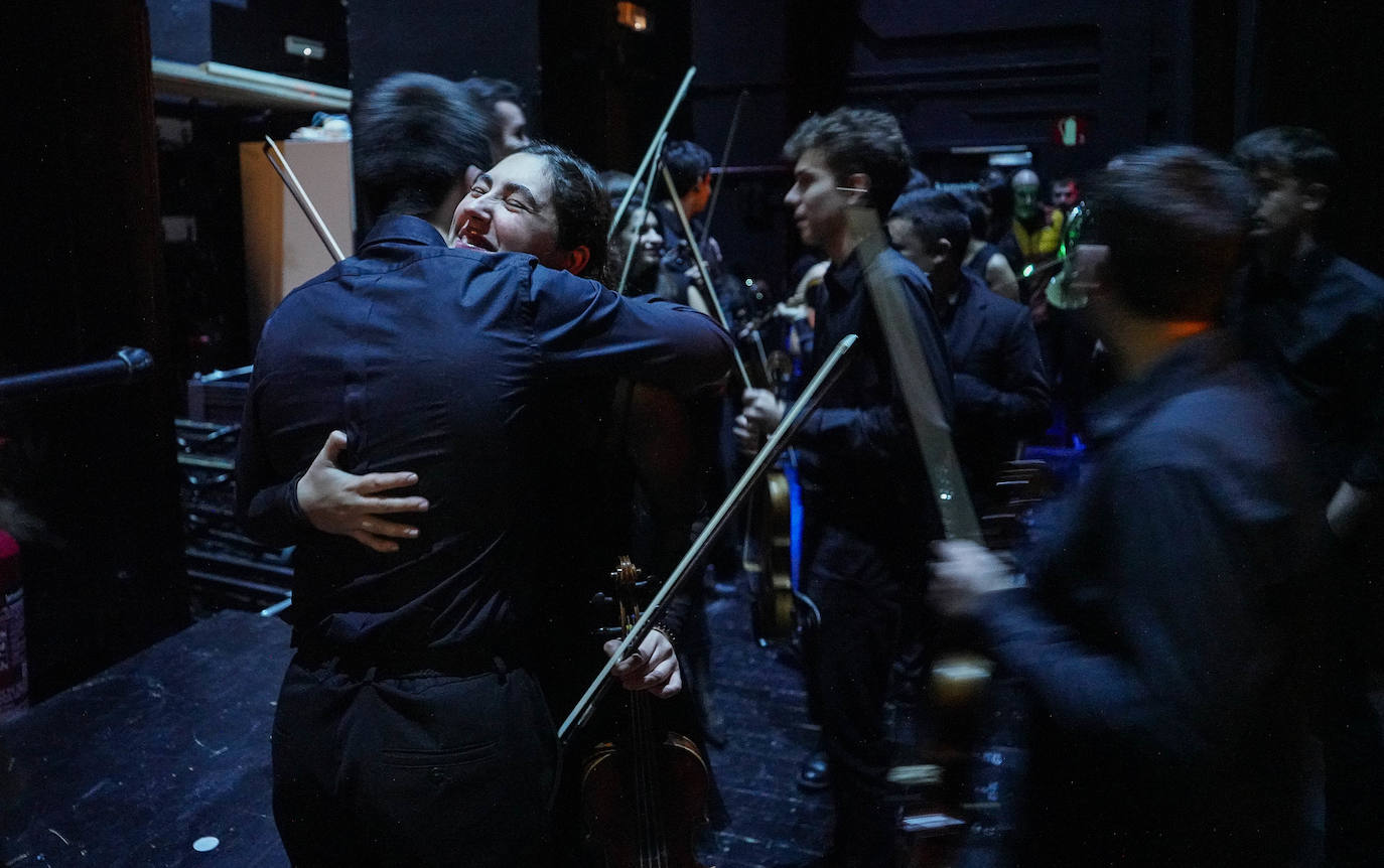 Así se prepara el concierto de Año Nuevo de la EGO