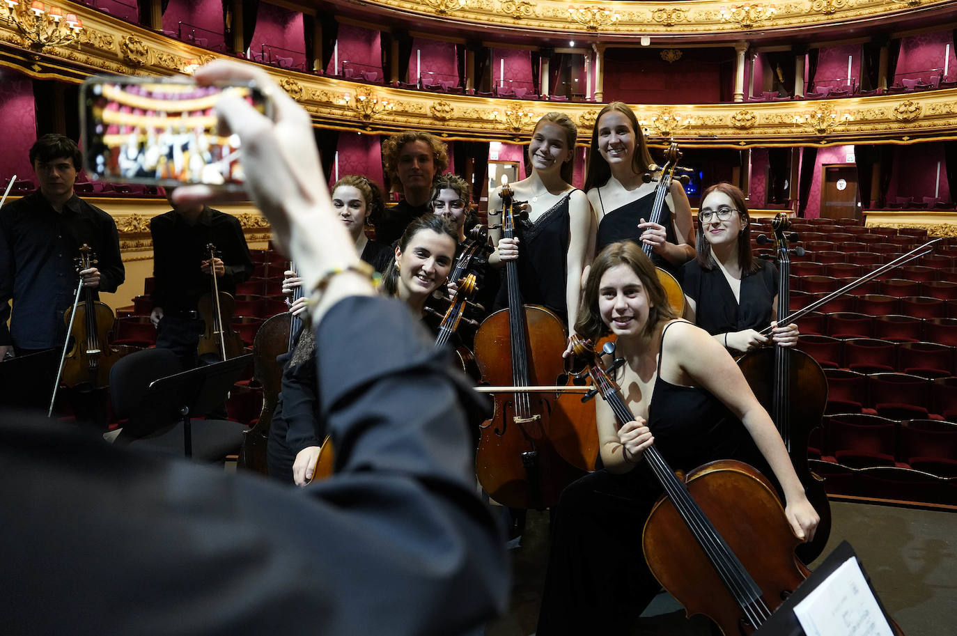 Así se prepara el concierto de Año Nuevo de la EGO
