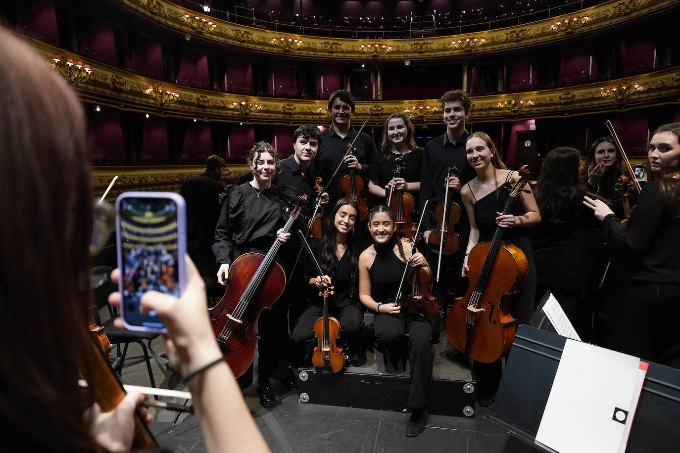 Así se prepara el concierto de Año Nuevo de la EGO