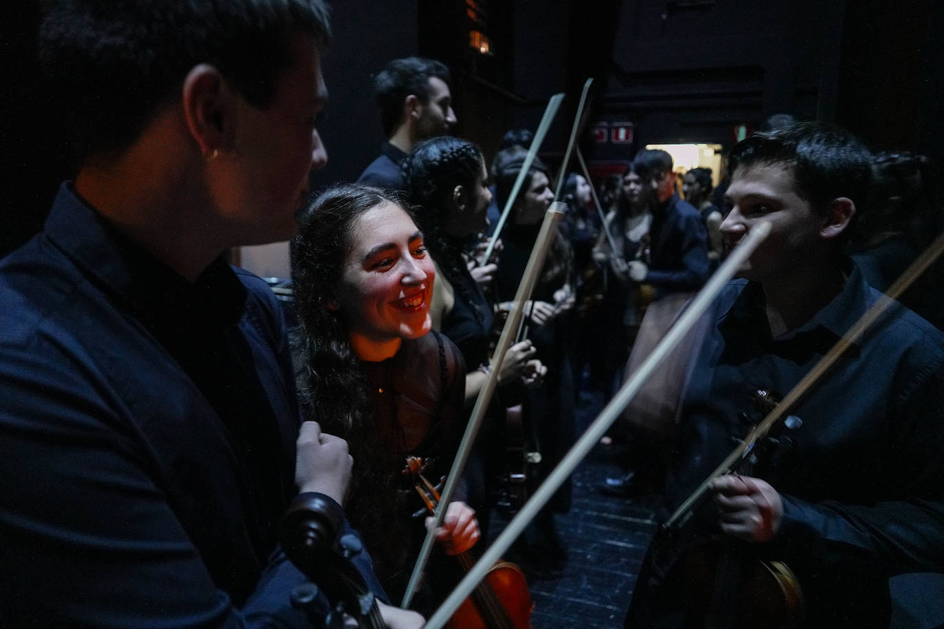 Así se prepara el concierto de Año Nuevo de la EGO