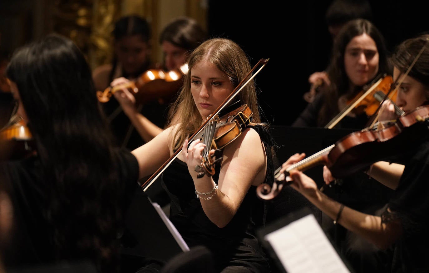 Así se prepara el concierto de Año Nuevo de la EGO