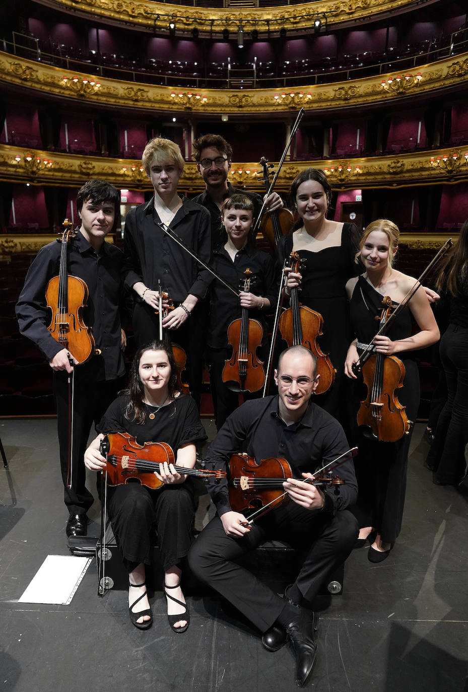 Así se prepara el concierto de Año Nuevo de la EGO