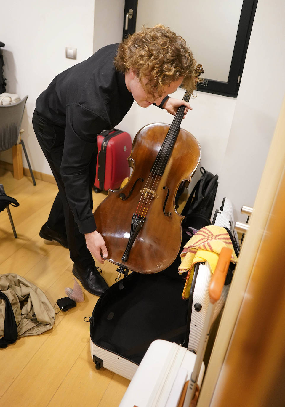 Así se prepara el concierto de Año Nuevo de la EGO