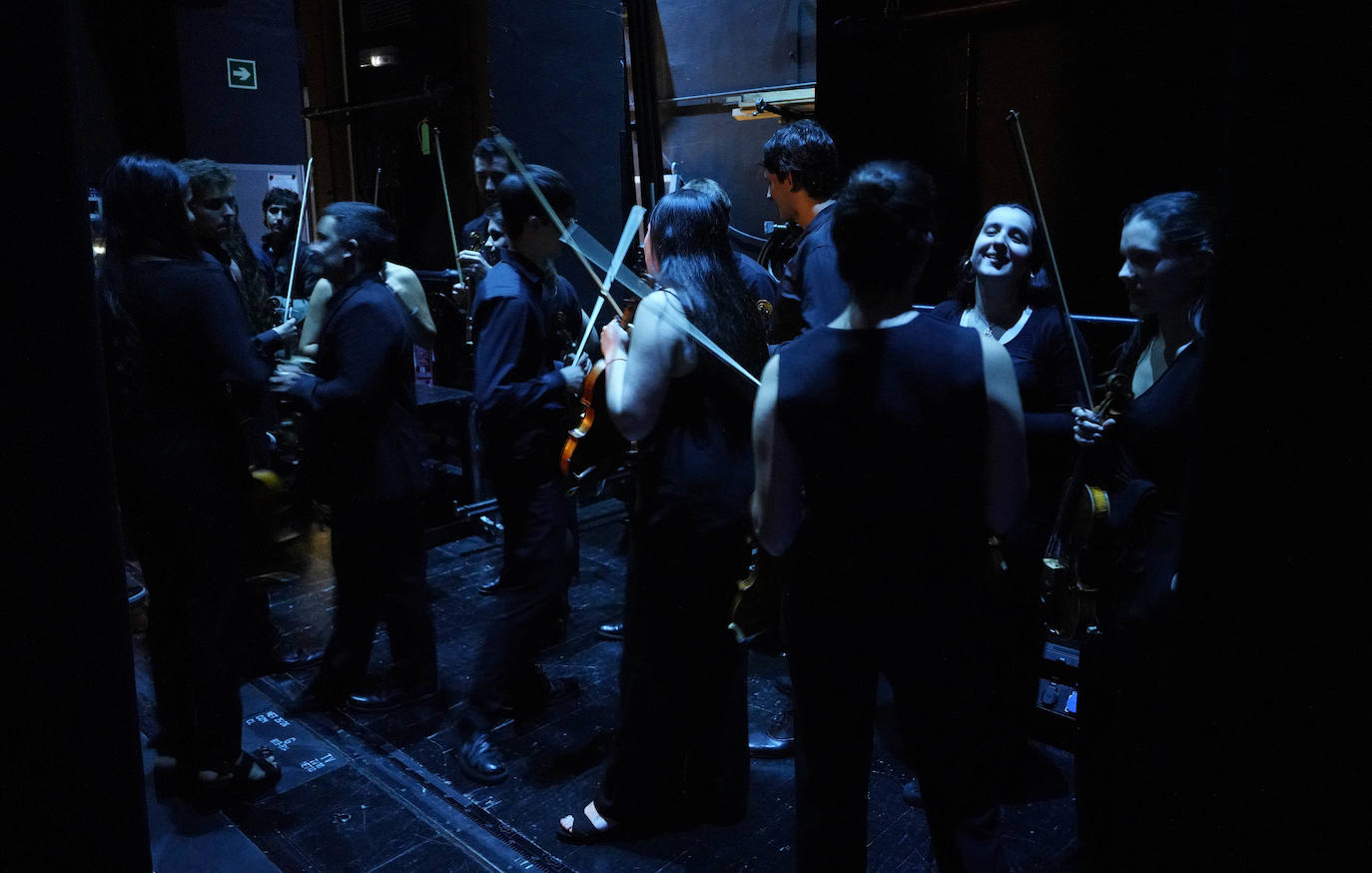 Así se prepara el concierto de Año Nuevo de la EGO