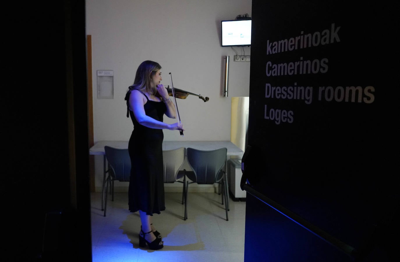 Así se prepara el concierto de Año Nuevo de la EGO