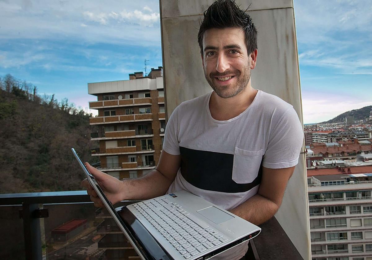 Igor Basurko, en una foto de hace diez años.