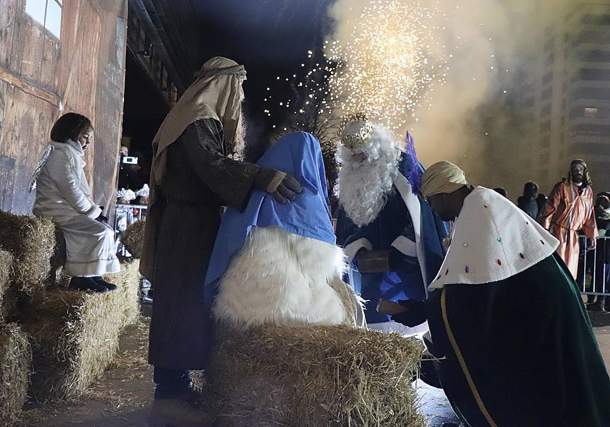 La cabalgata de Lasarte, en una imagen de archivo.