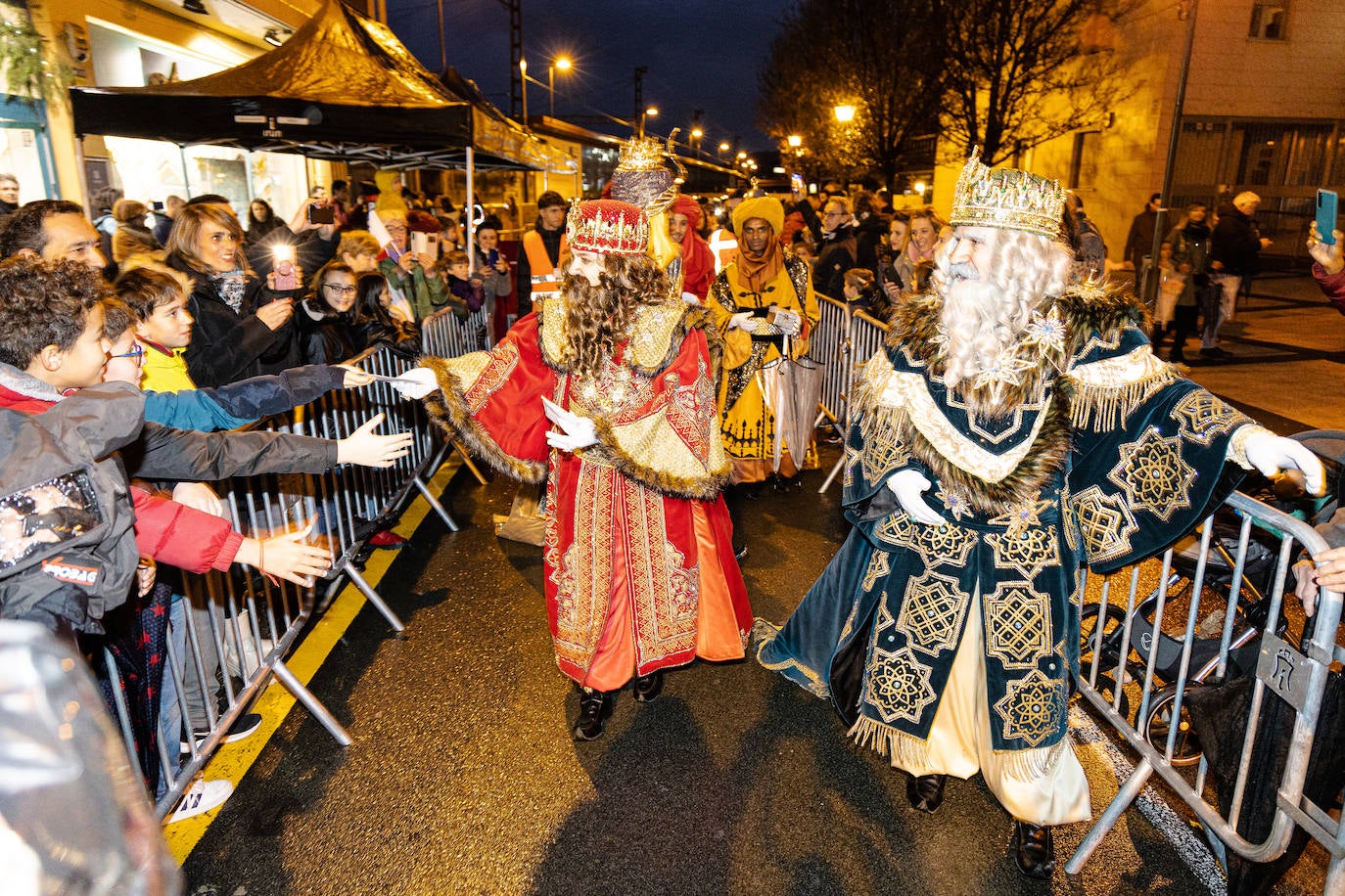 Los Reyes Magos llegan a Irun