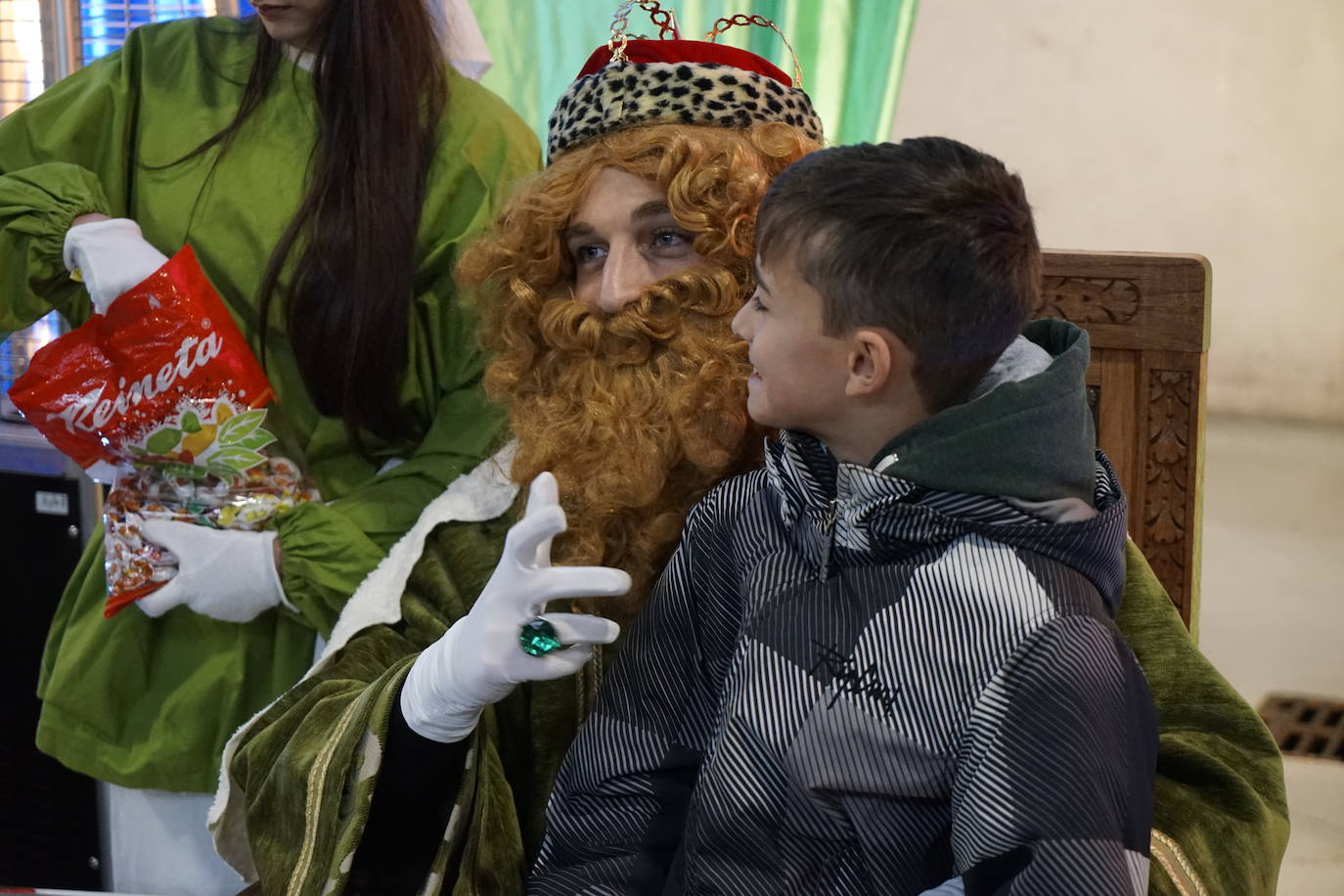 Los Reyes Magos ya se han reunido con cientos de beasaindarras