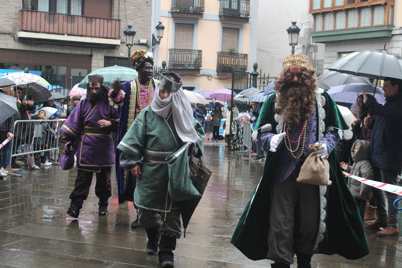 Los Reyes Magos llegan a Azpeitia