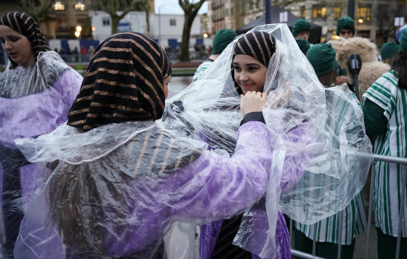Una cabalgata de magia e ilusión en Donostia