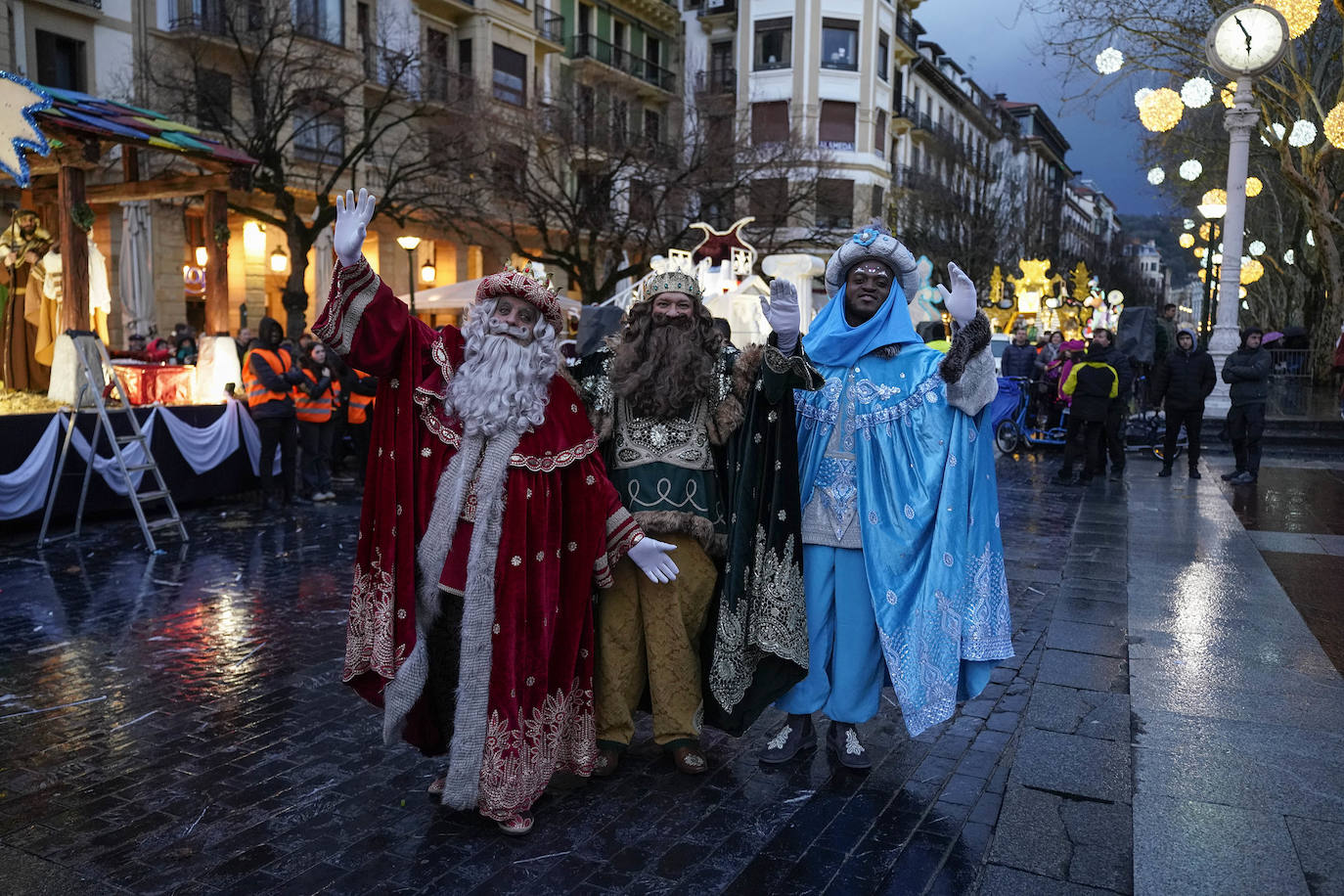 Una cabalgata de magia e ilusión en Donostia