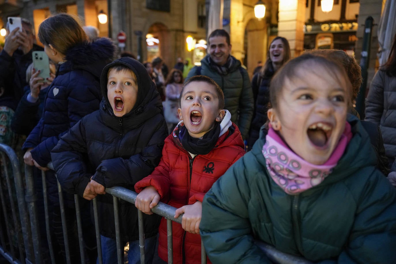 Una cabalgata de magia e ilusión en Donostia