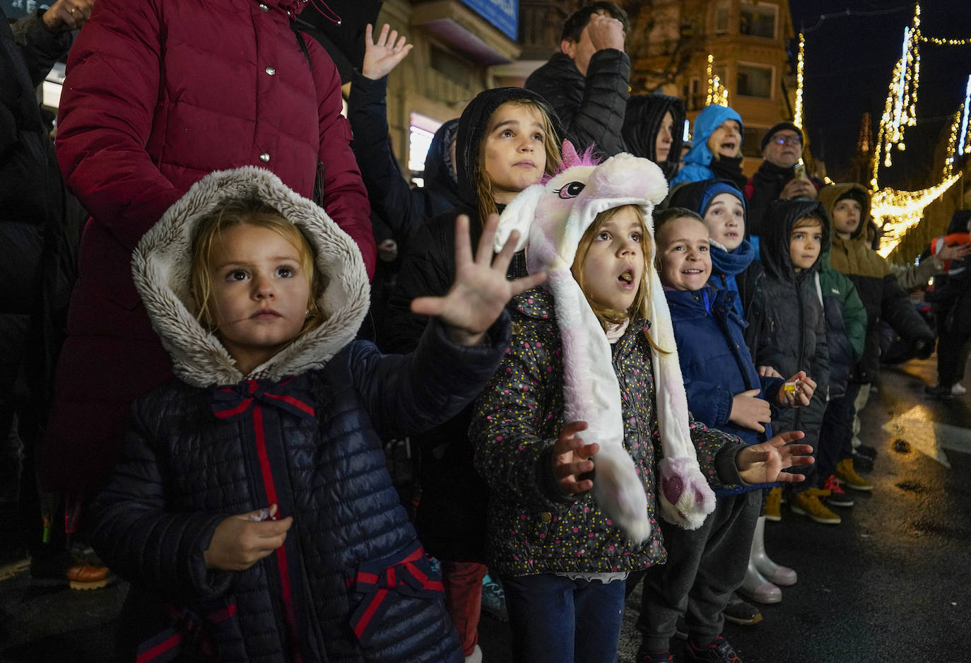 Una cabalgata de magia e ilusión en Donostia