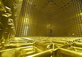 Prototipo a pequeña escala de los depósitos de argón que montarán los tornillos de Erreka.