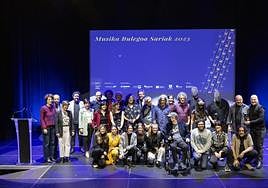 Musika Bulegoa Sariak 2024rako proposamenak bidaltzeko epea zabalik