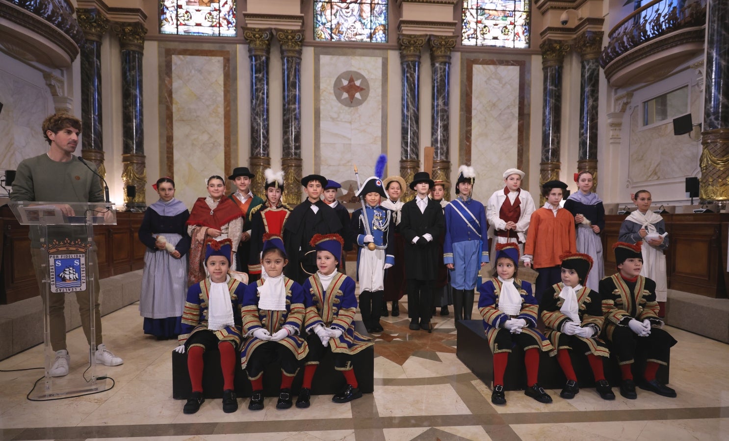 Presentación de la Tamborrada Infantil