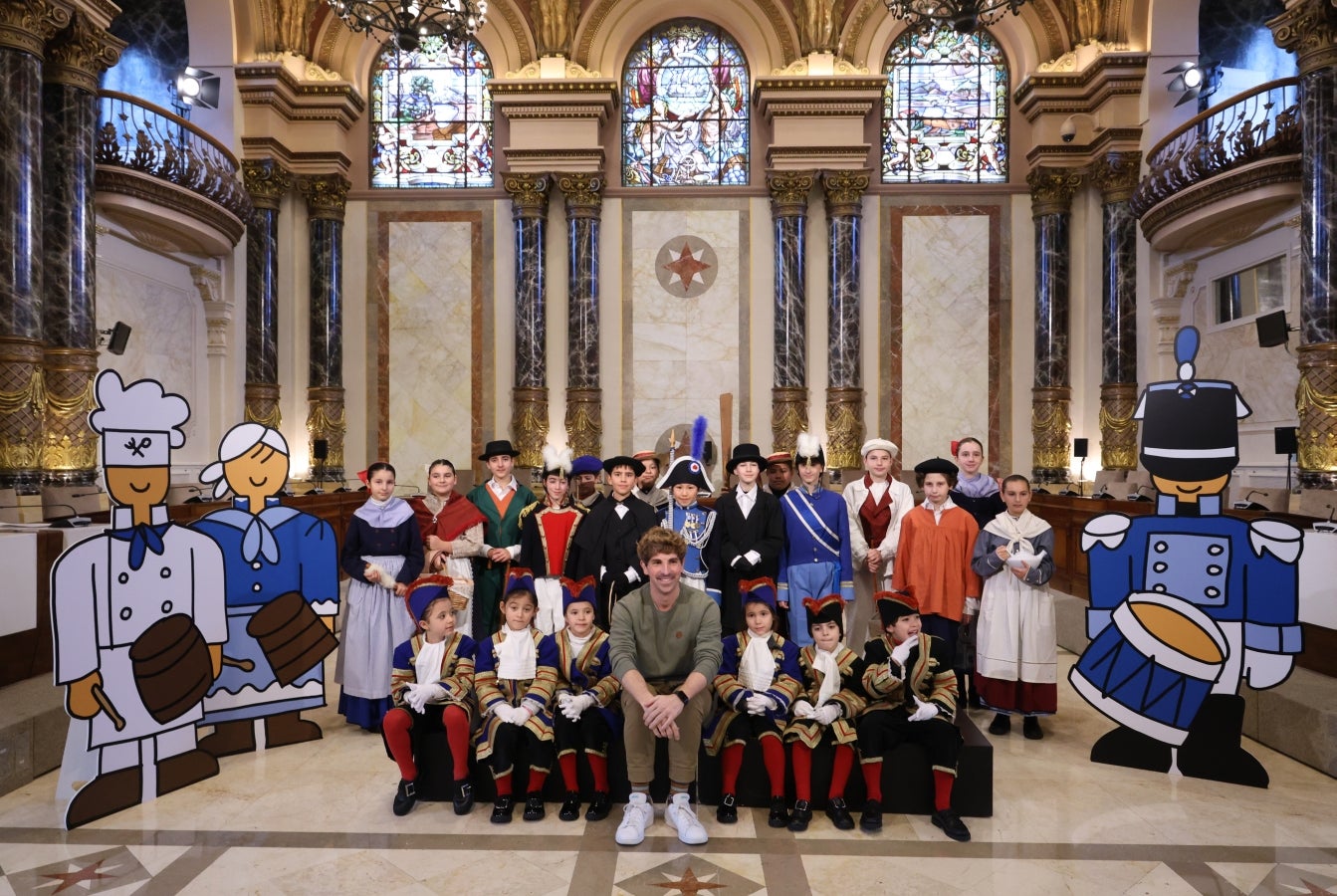 Presentación de la Tamborrada Infantil