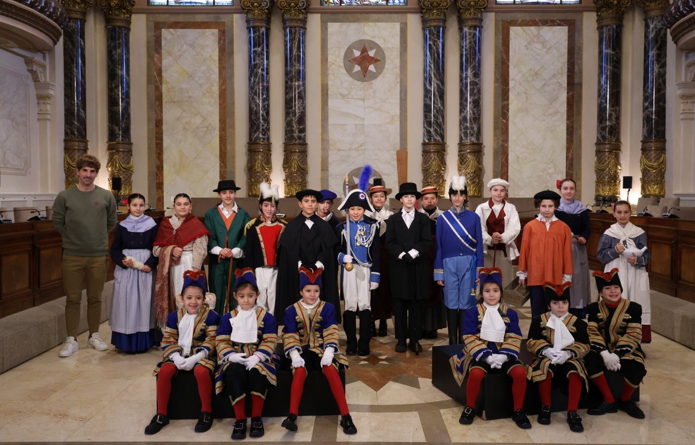 Presentación de la Tamborrada Infantil