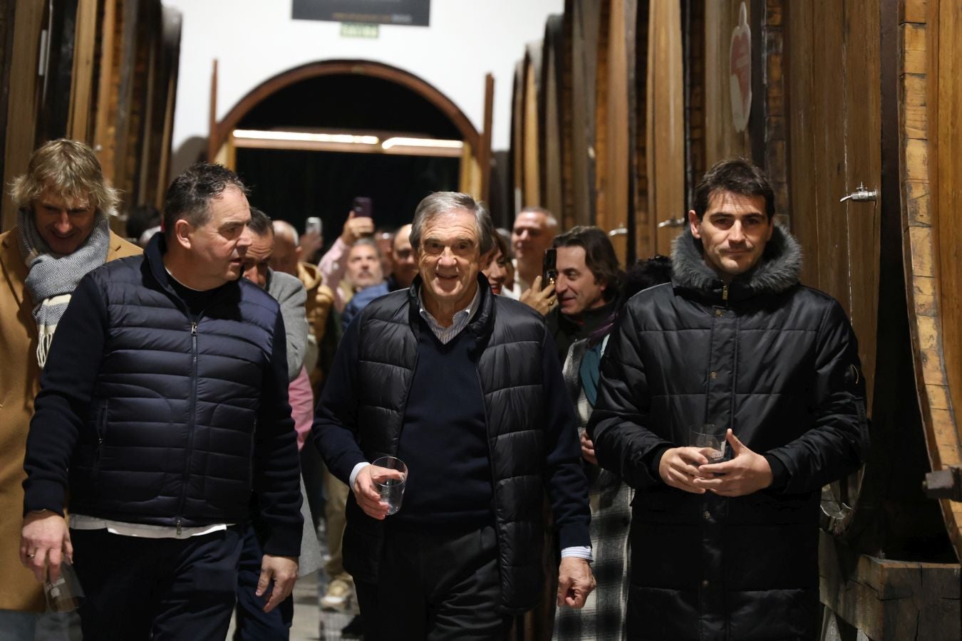 Iker Casillas y Luis Miguel Arconada abren la temporada sidrera