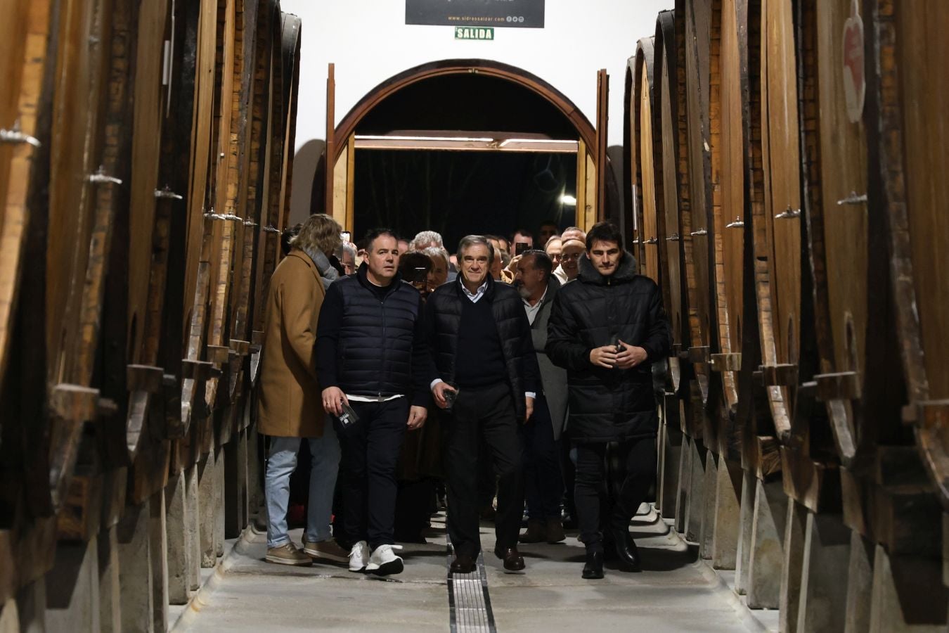 Iker Casillas y Luis Miguel Arconada abren la temporada sidrera