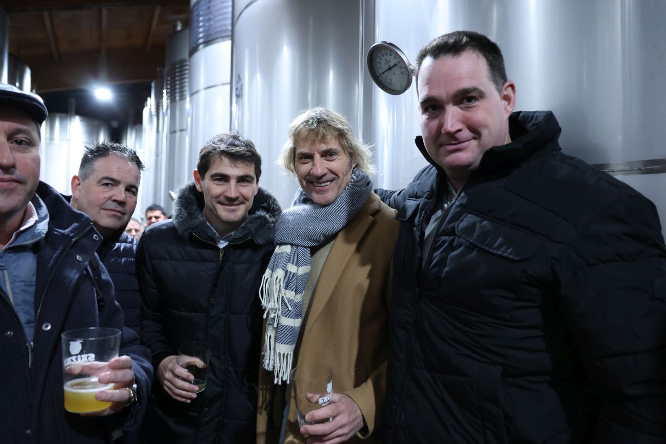 Iker Casillas y Luis Miguel Arconada abren la temporada sidrera