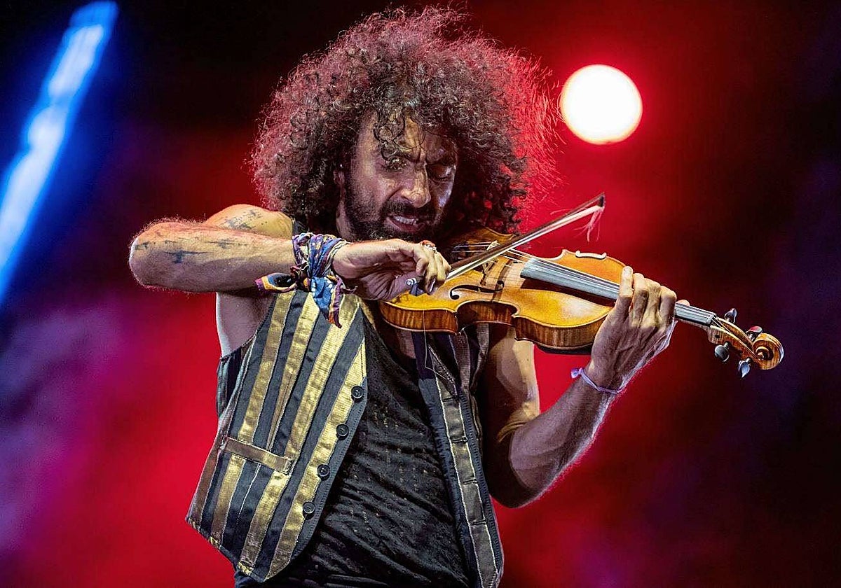 El violinista Ara Malikian ha tenido que suspender su concierto de este viernes en Irun.