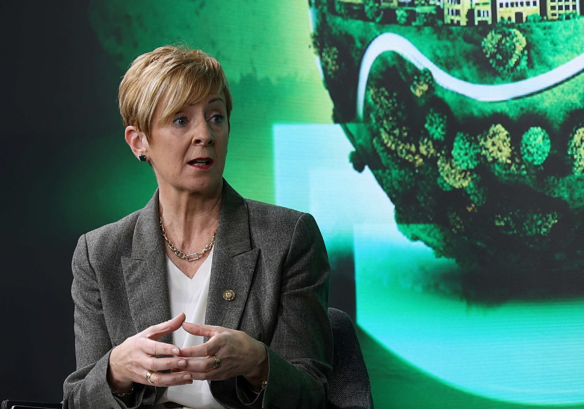 La consejera Arantxa Tapia.