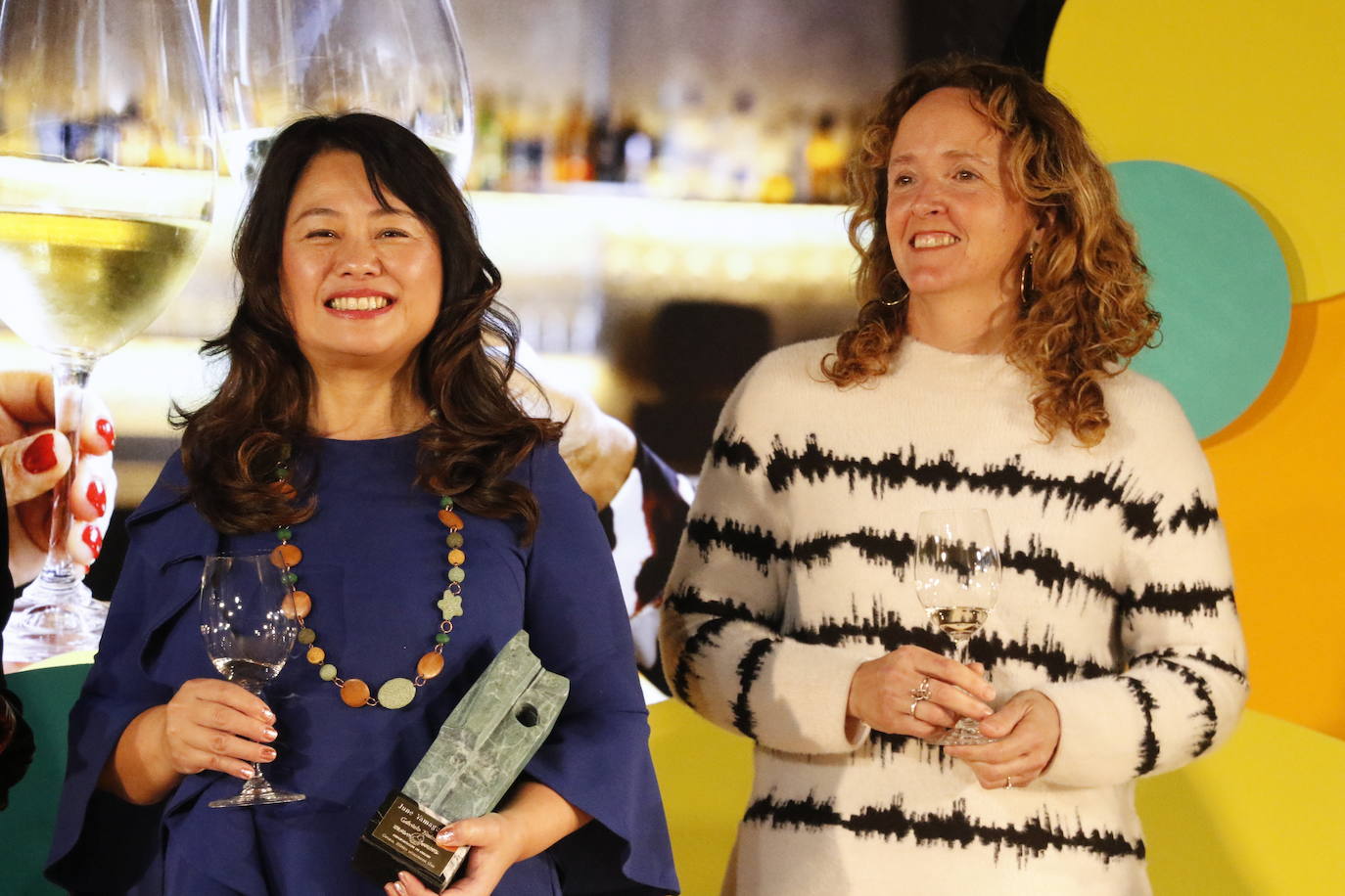 Nueva cosecha del txakoli de Getaria