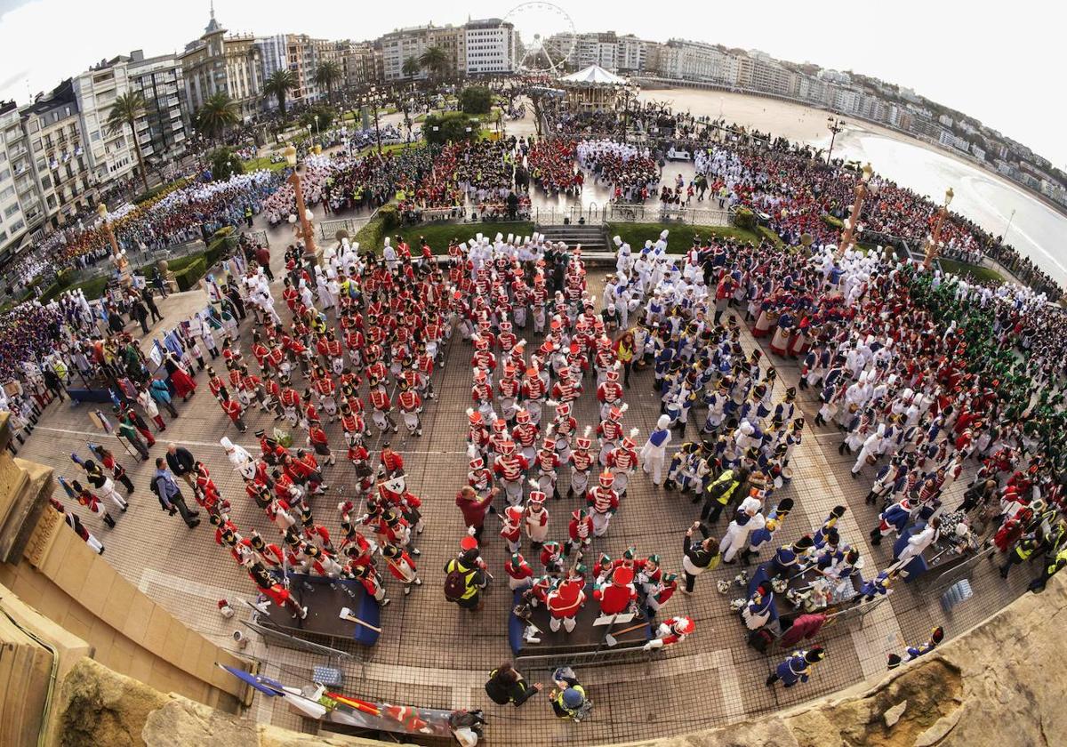 Toda la Tamborrada 2024 se vivirá en directo desde la web de El Diario Vasco