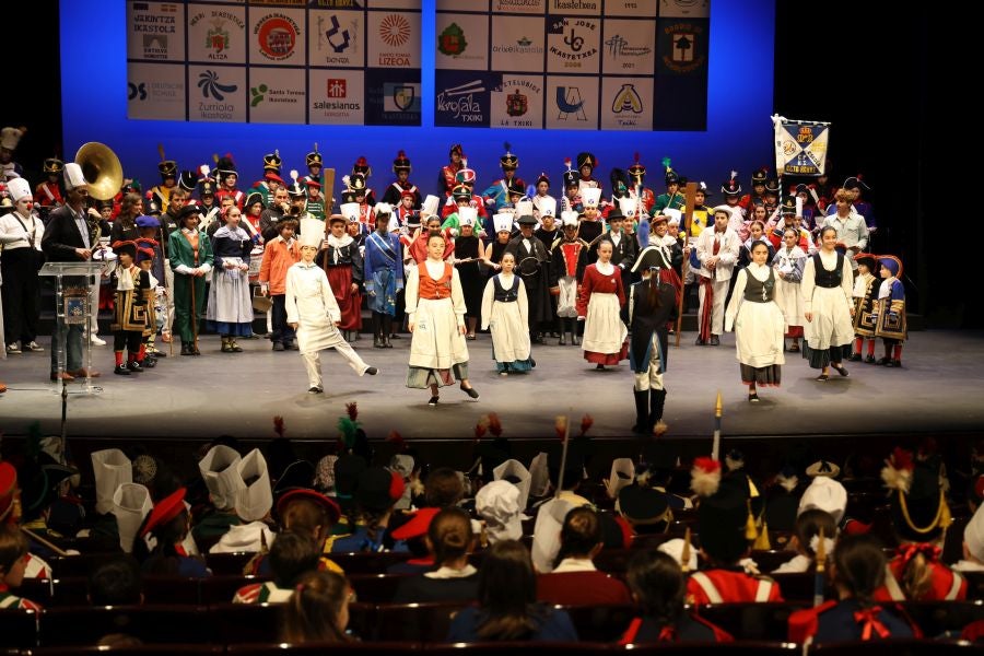 La presentación de la Tamborrada Infantil, en imágenes