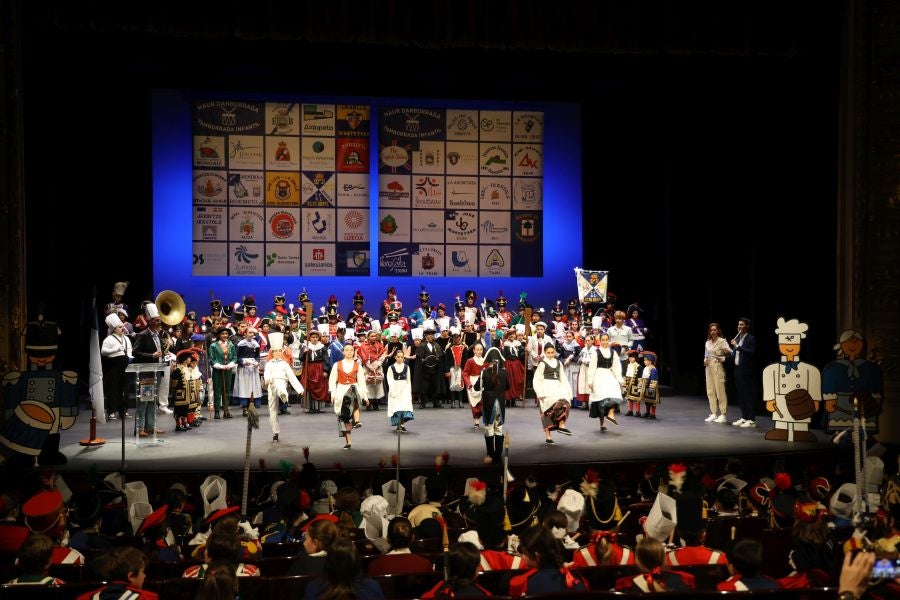 La presentación de la Tamborrada Infantil, en imágenes