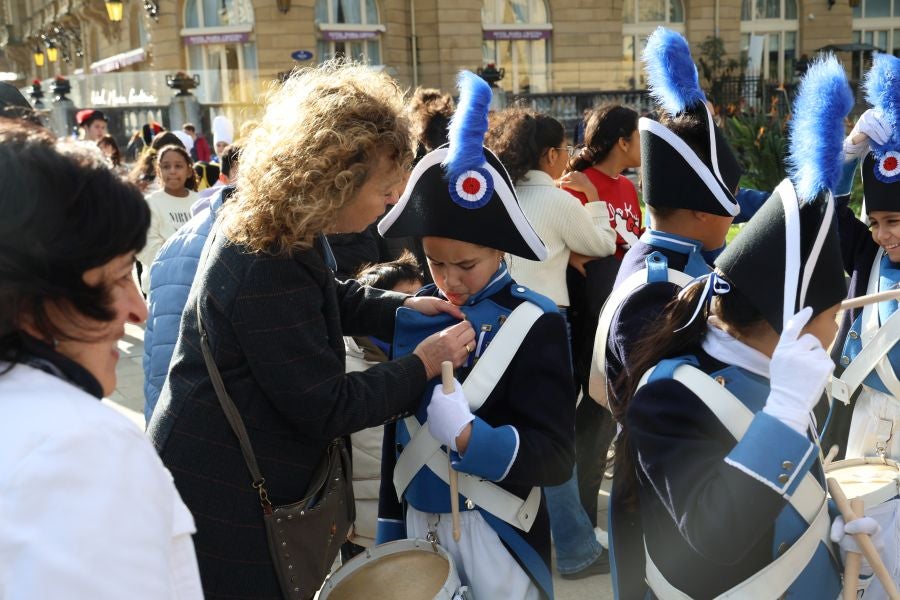 La presentación de la Tamborrada Infantil, en imágenes